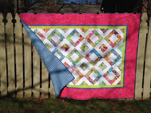Helen's new quilt, finished