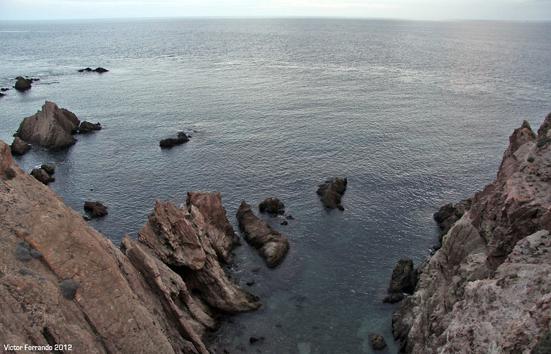 Mirador de Las Sirenas y faro de Cabo de Gata.
