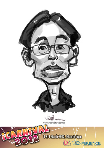 digital live caricature for iCarnival 2012  (IDA) - Day 2 - 63