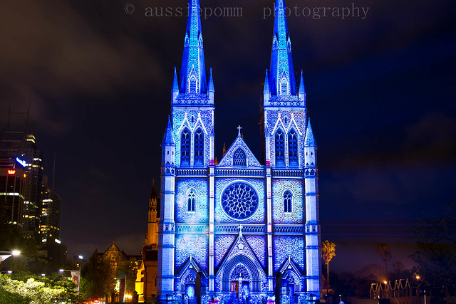 St Mary's Cathedral - Lights of Christmas Display