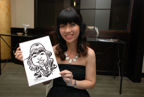 caricature live sketching for NUS - 11