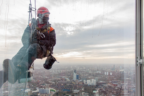 A window cleaner and south London