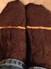 DIY gold toe socks