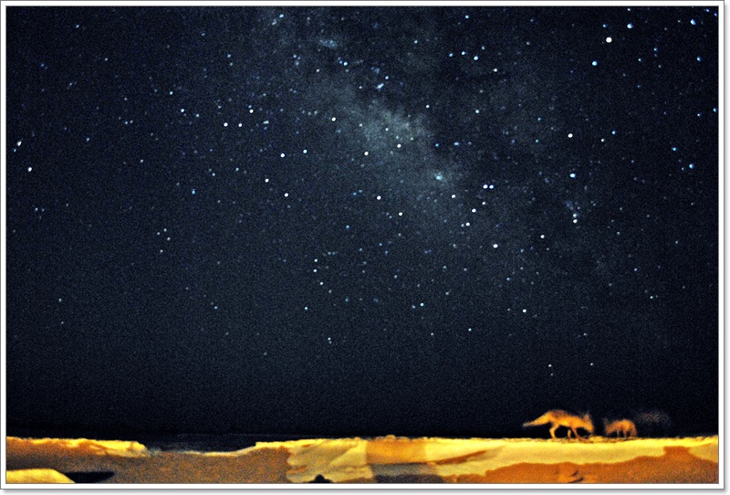 6月：白沙漠的星空