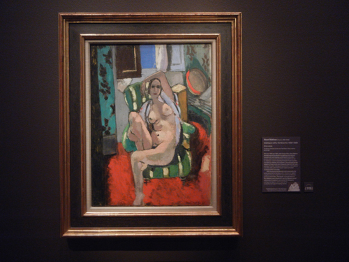 DSCN5663 _ Odalisque with a Tambourine, Matisse, NY MOMA at De Young