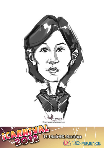 digital live caricature for iCarnival 2012  (IDA) - Day 2 - 36