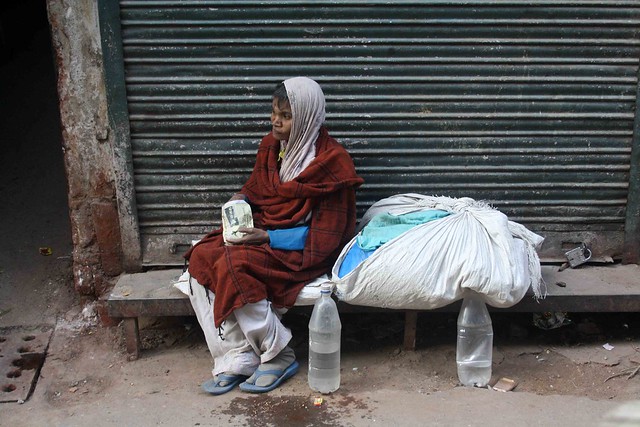 Photo Essay – The Homeless Woman, Shahjahanabad