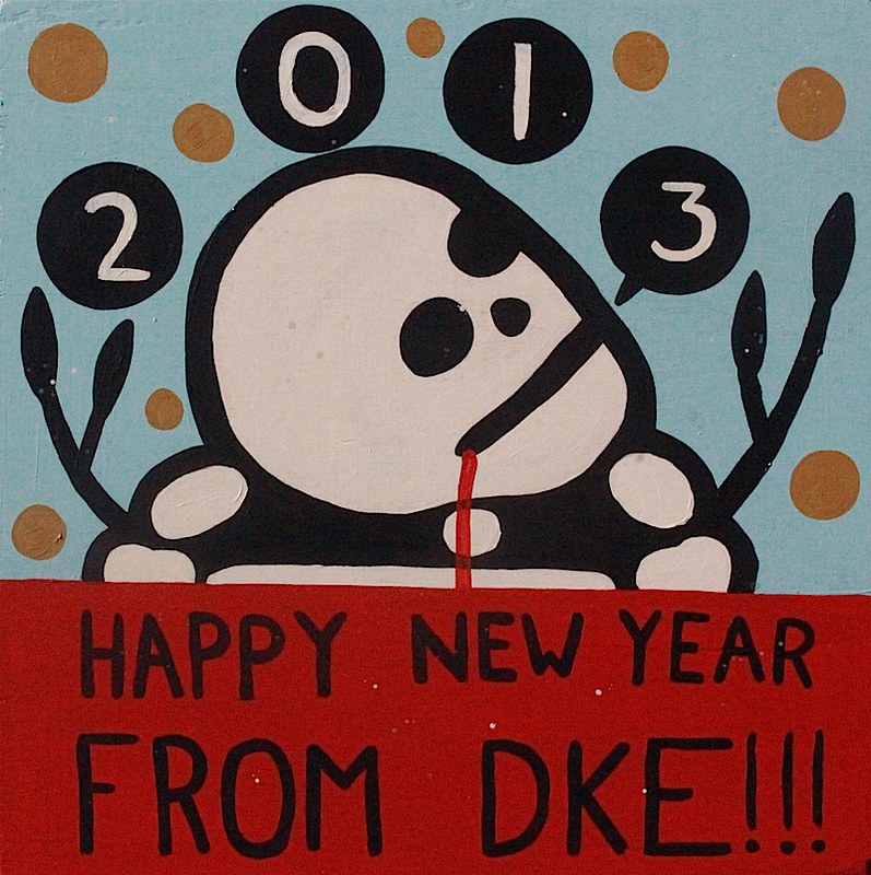 Happy New Year from DKE 2012 by Mike Egan