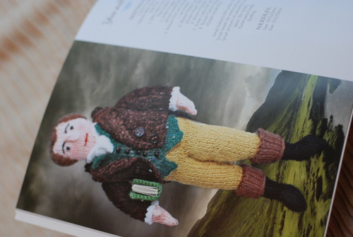 Knit Your Own Scotland - Knitted Rabbie Burns doll