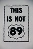 This is not Route 89 road sign