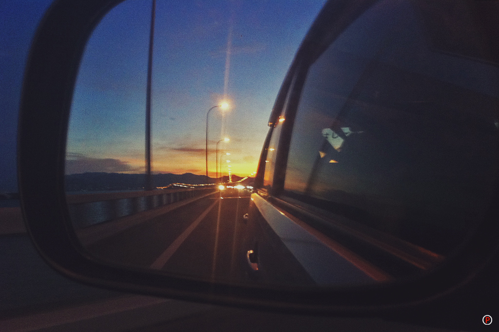 Sunset on Penang Bridge