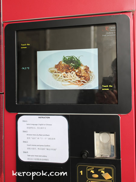 Hot Food Vending Machine