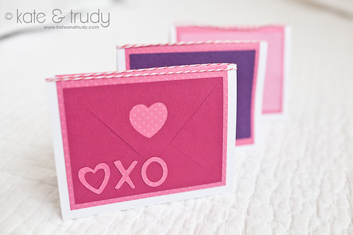 Crafts & DIY | www.kateandtrudy.com - DIY Valentine Cards
