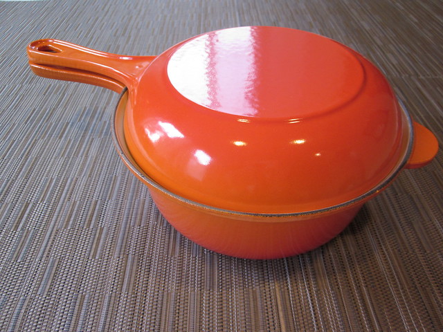 Le Creuset Two-in-One Pan, 2½ qt. Flame