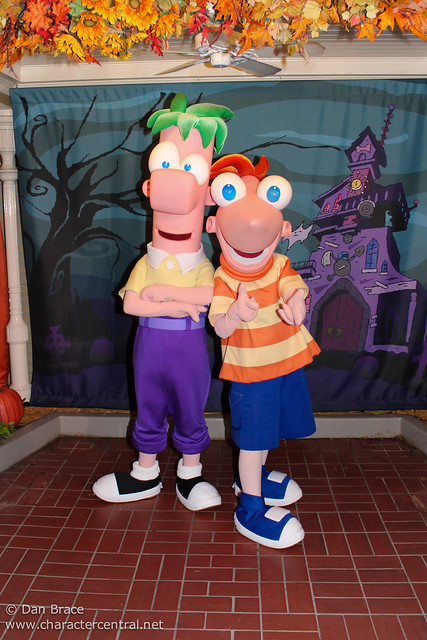 Meeting Phineas and Ferb