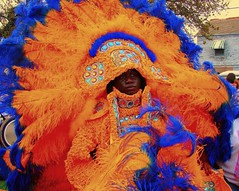 Mardi Gras indian (by: Mark Gstohl, creative commons license)