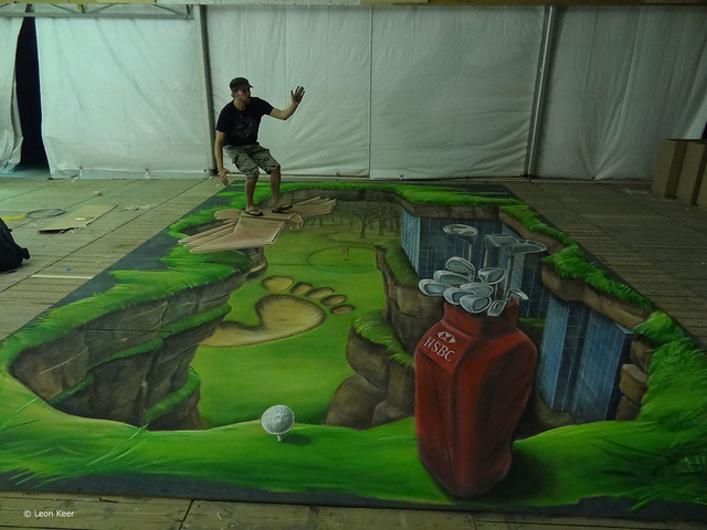 3d-painting-HSBC-golf-championship