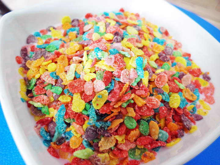 Fruity Pebbles cereal