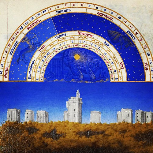 From the Très Riches Heures du Duc de Berry - one of my favorite things in the whole world.