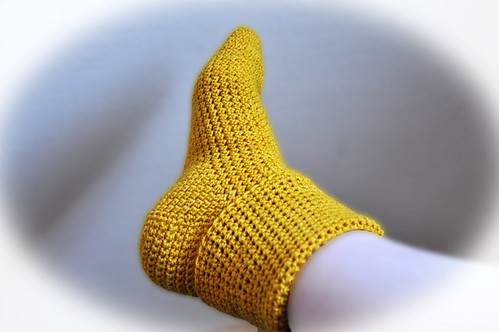 Crocheted Socks 03