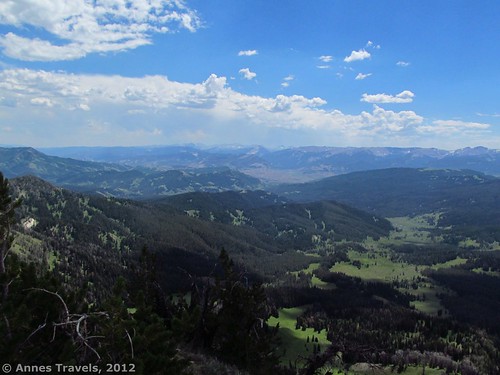 The Gros Ventre Range from Mount Leidy, Bridger-Teton National Forest, Wyoming