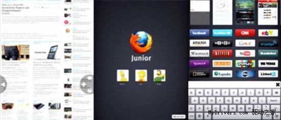 Mozilla Junior для iPad
