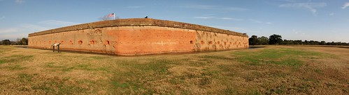 Pulaski outside wall panorama