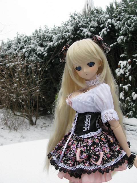 princess in the snow