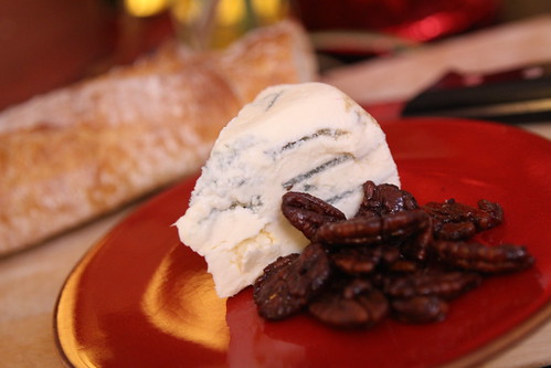 Blue Castello with Candied Pecans