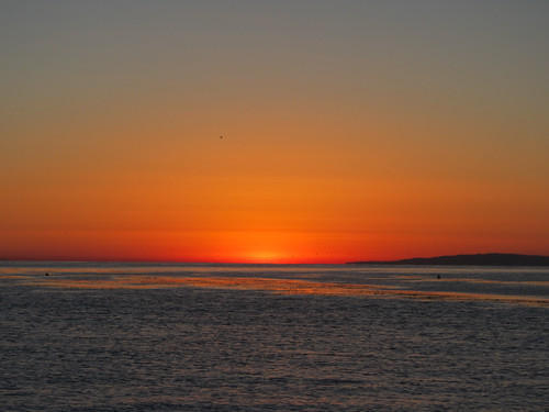 winter solstice sunrise in Paradise Cove
