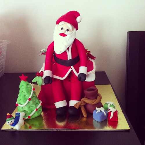 #santacake #christmascake by l'atelier de ronitte