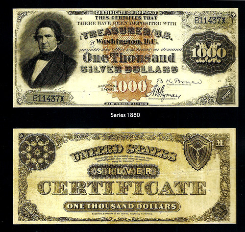 $1000 Silver Certificate Fr. 346d