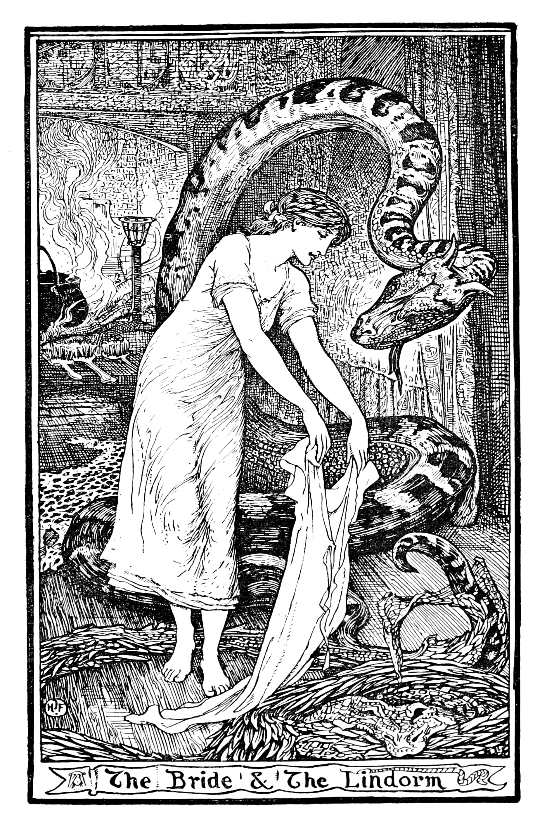 Henry Justice Ford - The pink fairy book, edited by Andrew Lang, 1897 (illustration 15)