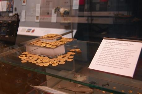 British museum st albans roman coin hoard exhibit