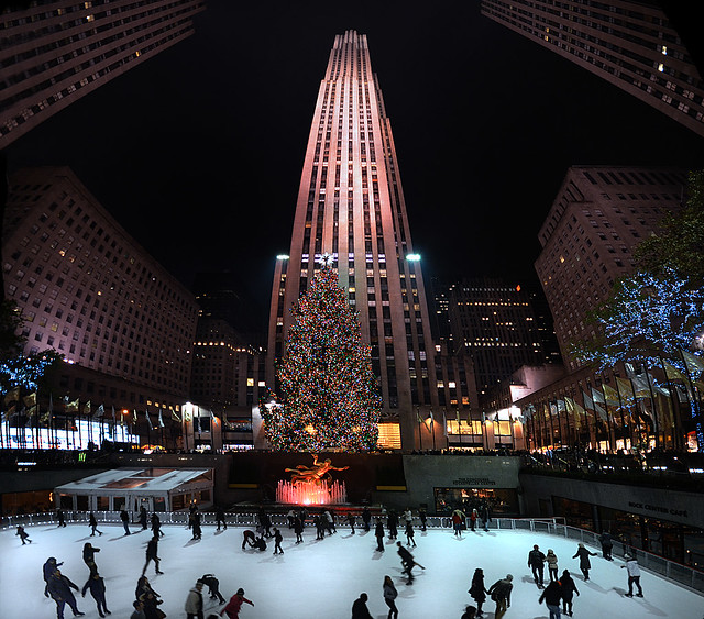 Árbol gigante de Navidad del Rockefeller Center