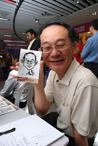 digital live caricature sketching for iCarnival (photos) - Day 1 - 62