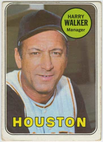1969 Topps Harry Walker