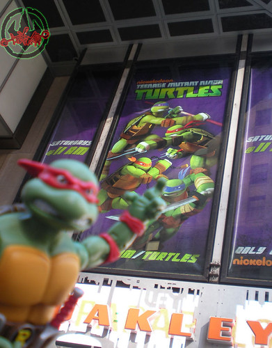 TEENAGE MUTANT NINJA TURTLES - CLASSIC COLLECTION :: RAPHAEL xiv //  ..in TIMES SQUARE  (( 2012 ))