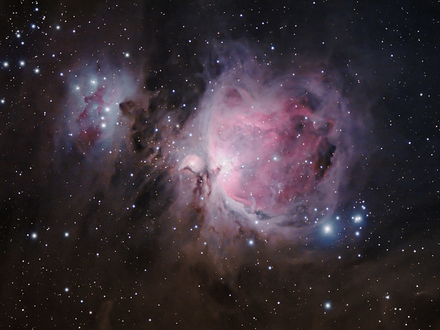 M42 and the Running Man 9 Dec 2012 HaRGB Collaboration