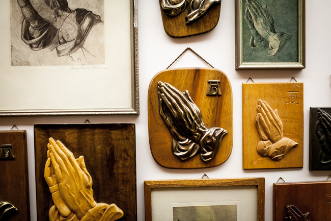 praying hands Museum of Things