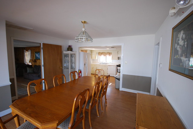 Two large dining rooms and two spacious kitchens