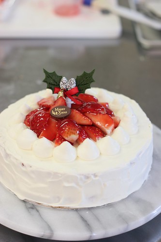 2012年12月「苺のクリスマスケーキ」
