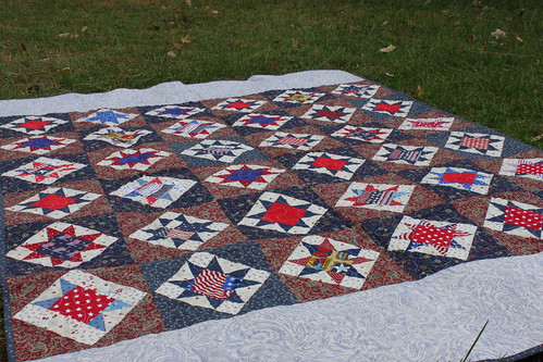 just one star quilt
