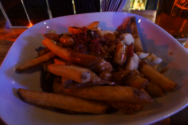 poutine with maple bacon