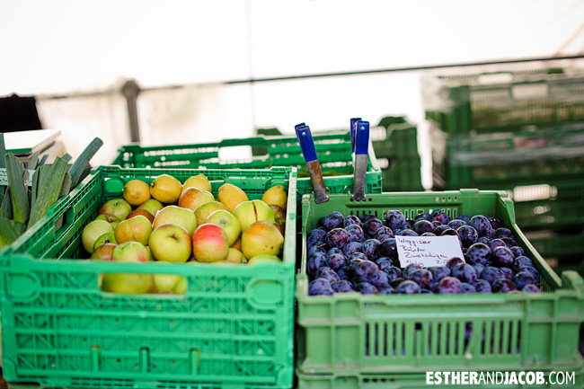 Fresh Fruits at the Market Lucerne / Luzern Switzerland | Travel Photography