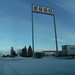Esso highway signage, Edmonton Alberta