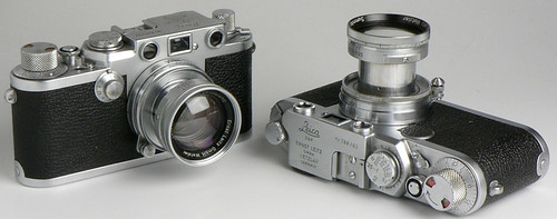Leica IIIf (1952), Leica IIf (1955), Summicron 50mm f/2, Summitar 50mm f/2 by Manual Camera