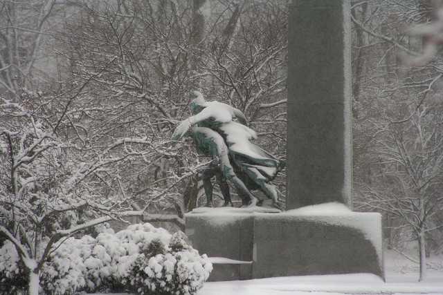Edgemont Park Memorial ~ Snowday