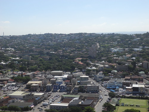 Random Shot of Durban from Moses Mabhida Stadium (by Queenie)