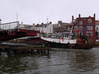 Swing Bridge and Fishing Boat